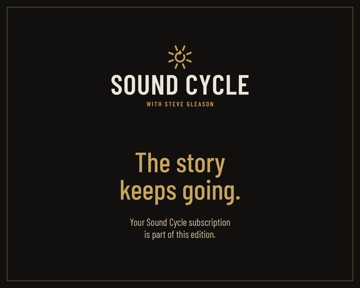 Song Cycle with Steve Gleason: the full series